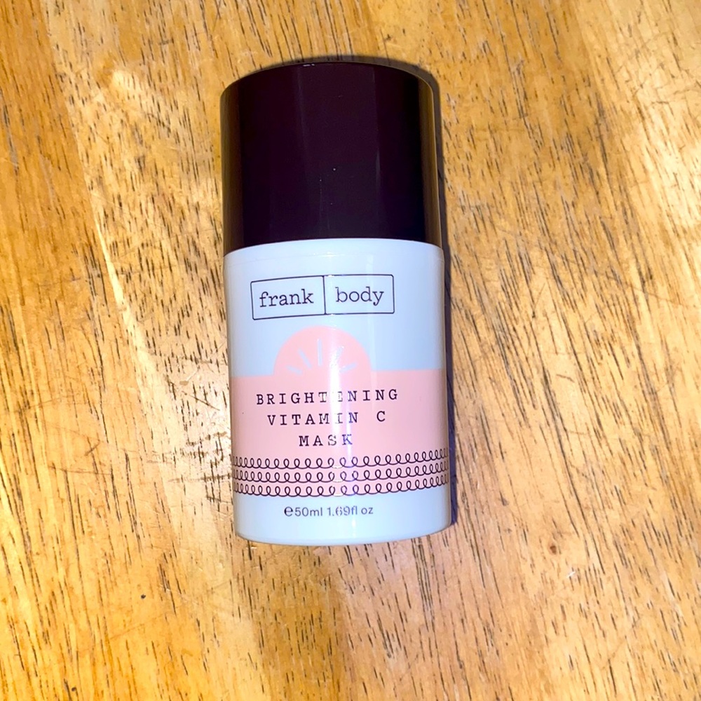NEW! frank body Brightening Vitamin C Mask